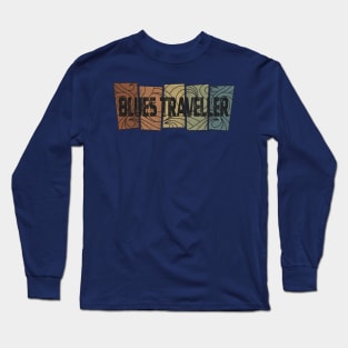 Blues Traveller - Retro Pattern Long Sleeve T-Shirt